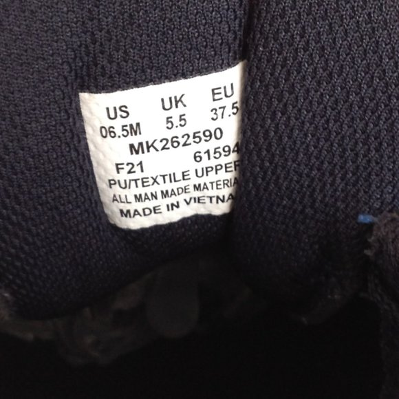 Sz 6.5 Blue & Gray Merrell Athletic Shoes - Picture 6 of 7